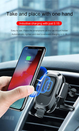 Baseus Premier 2 in 1 Wireless Mounted Car Charger