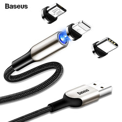 Baseus Premier 3 in 1 Charger + Changeable Magnetic Head with Braided Cable